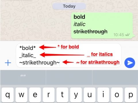 whatsapp-bold-italics-strikethrough
