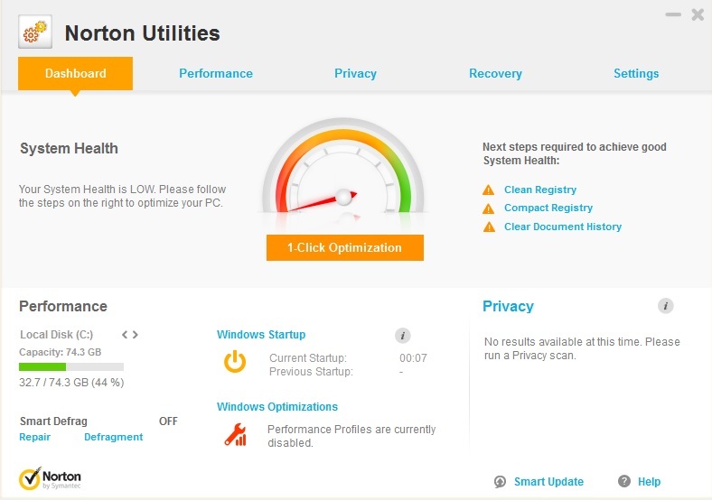  Norton Utilities Ultimate PC cleaner for Windows 11 and 10