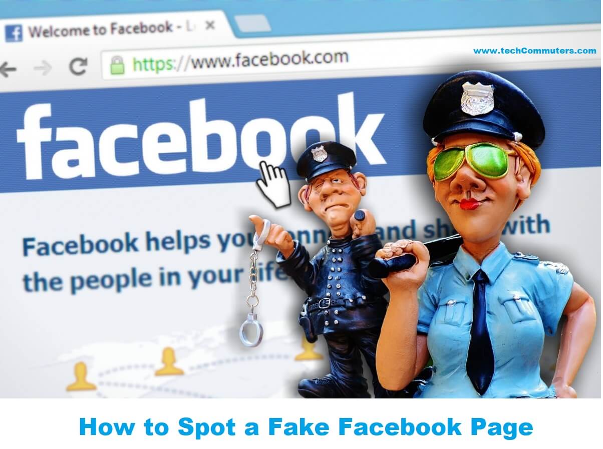 How to spot a Fake Facebook page