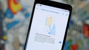 android pie gestures