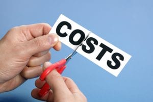 Cutting costs pop under ads