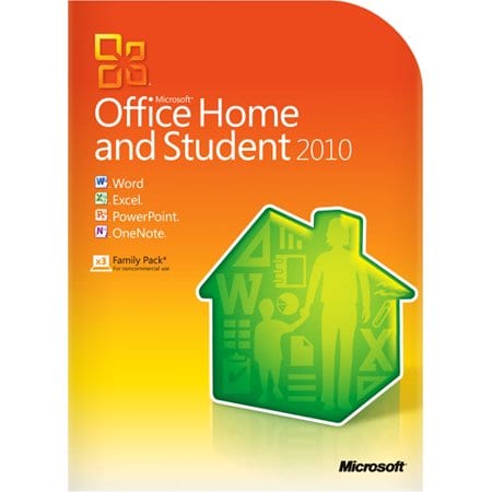 Microsoft Office 2010 Home and Student