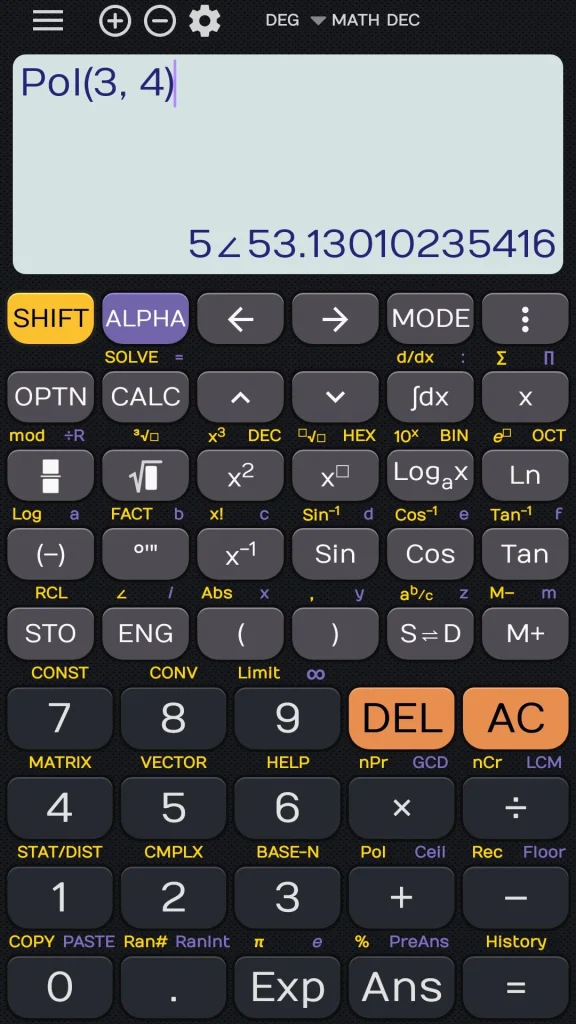 scientific calculator iphone