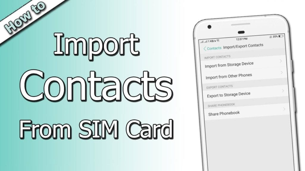 How to Import and Export Phone Contacts On Android & iPhone