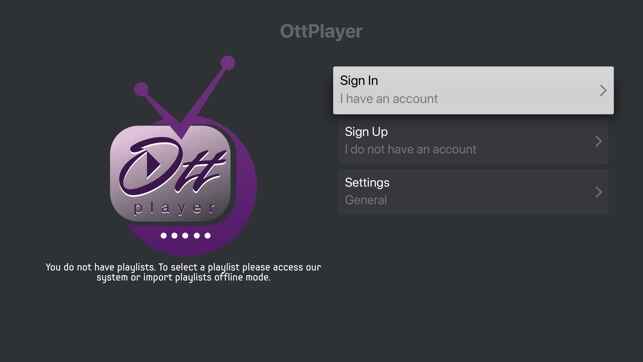 OTT Player App For Mac