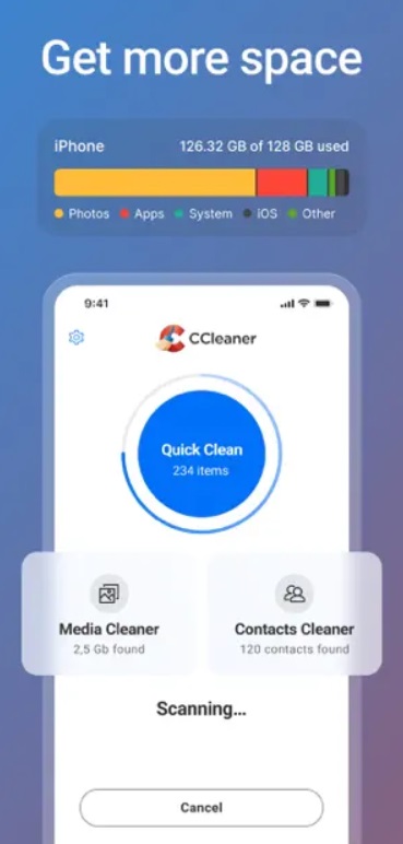 ccleaner ios cleaner app