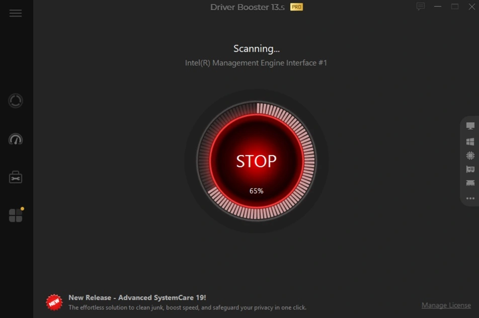 iobit driver booster 13 pro scanning process