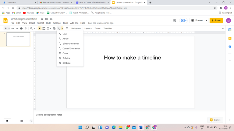 How To Create A Timeline In Google Slides TechCommuters