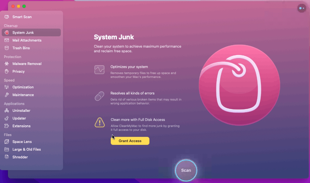 system junk