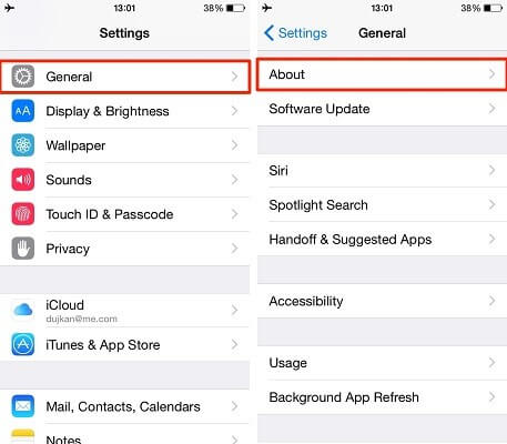  Update the Settings for your iOS carrier