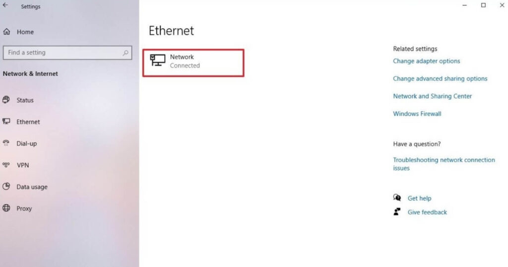 Ethernet option