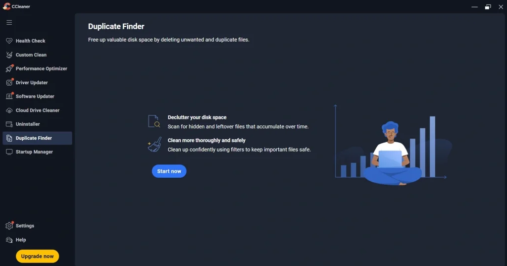 ccleaner duplicate finder