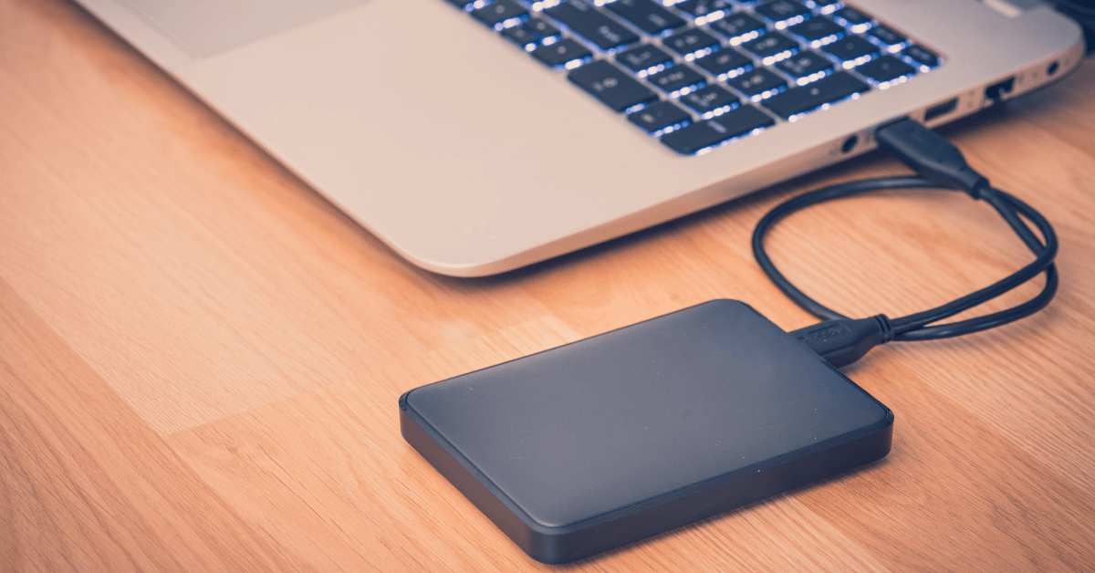 Format External Storage Device in macOS