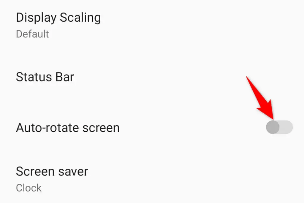  App-Specific Rotation Settings