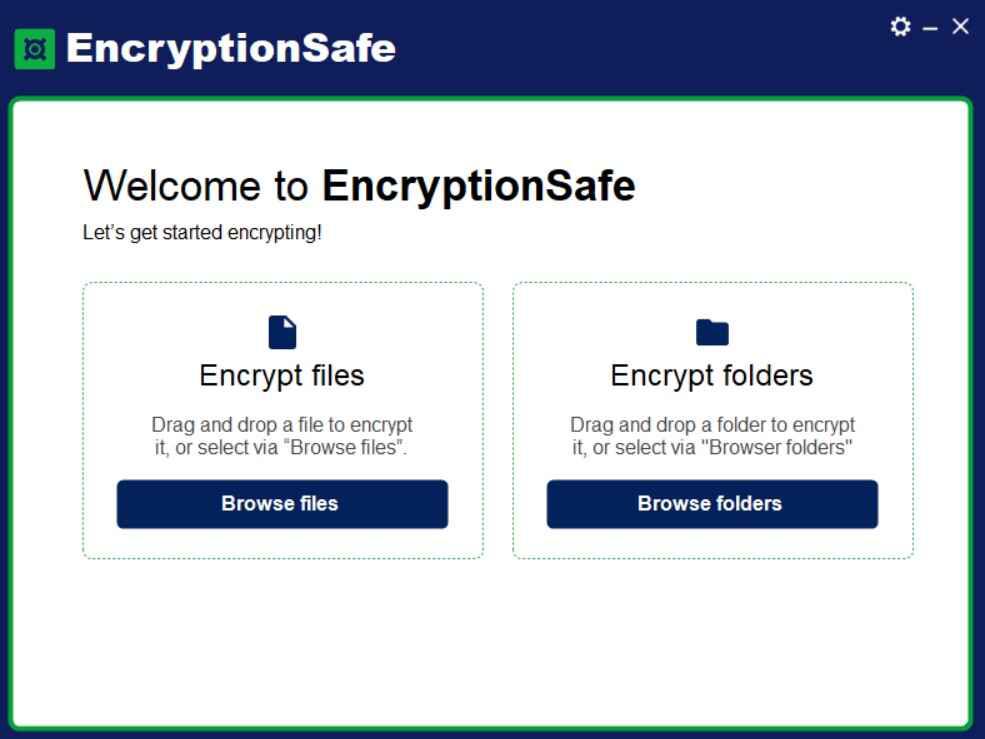 encryption safe encrypt files folders