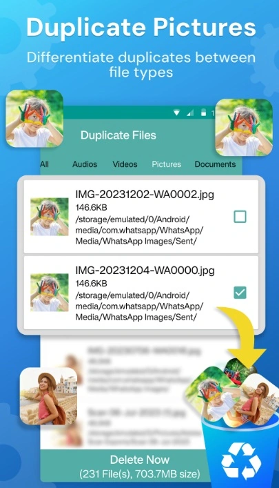 duplicate files fixer android app