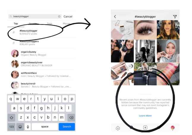 Check for Banned Hashtags on Instagram