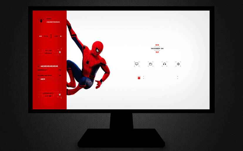 Spider Man Skin For Windows 11