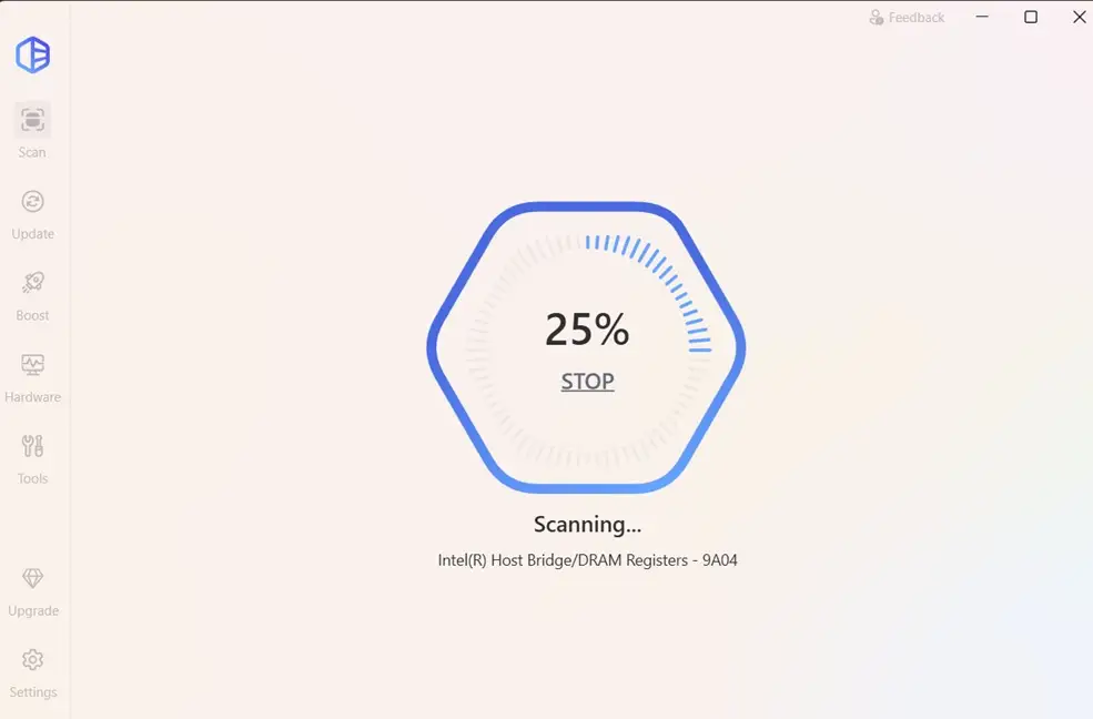 scanning process driver easy