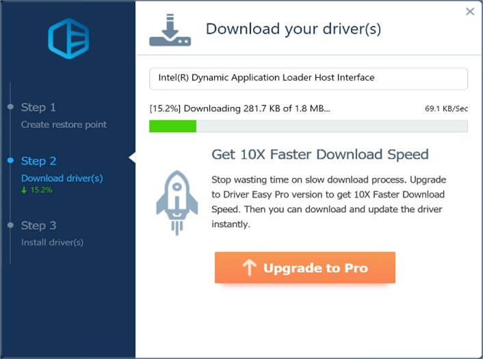 install the driver