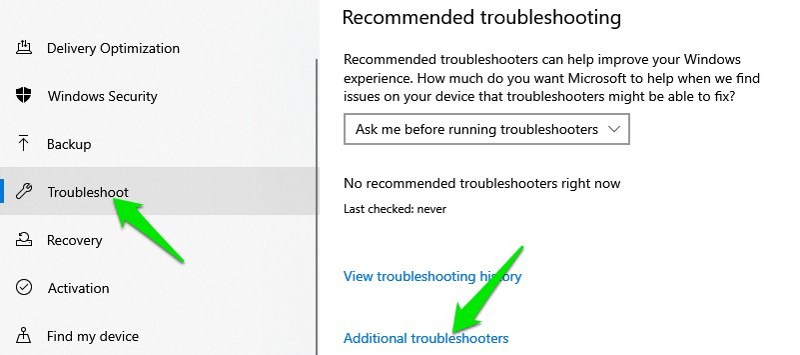  Run Hardware and Devices Troubleshooter
