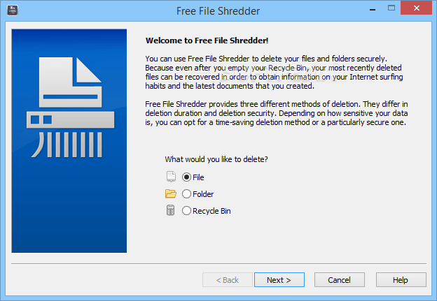 File Shredder By Softpedia