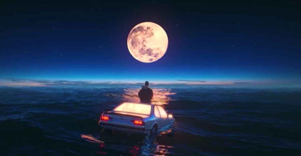 The Floating Car animated PC background