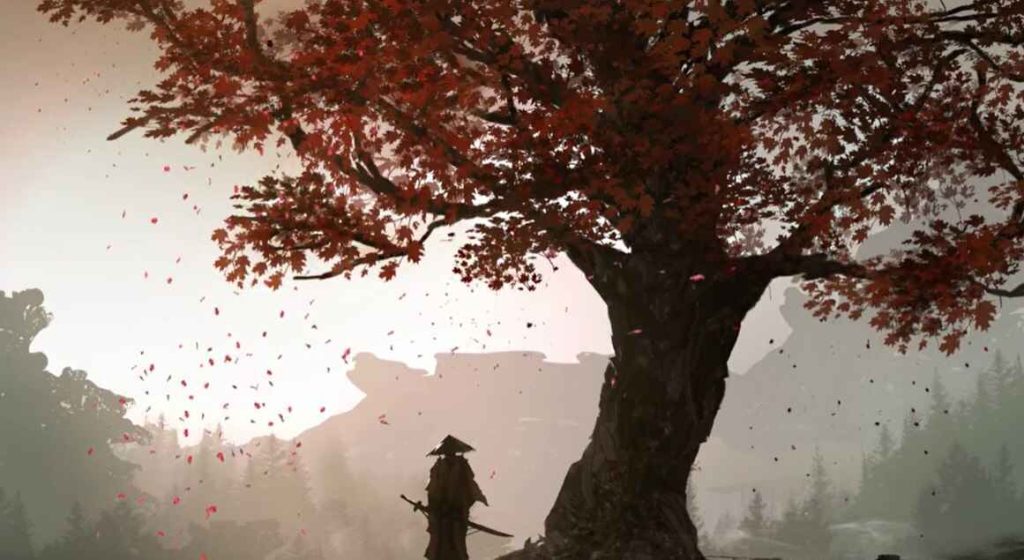 The Samurai Warrior moving background for PC