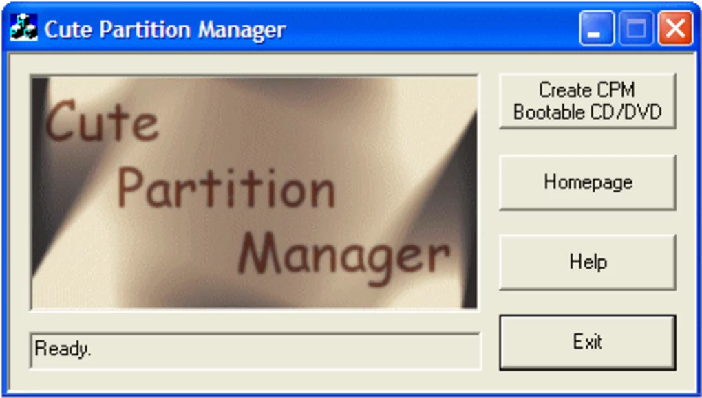 cute partition manager