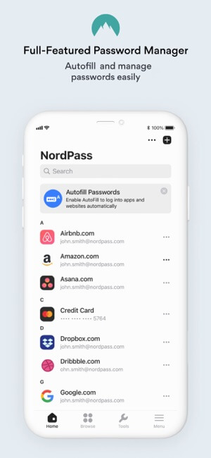 Nord Pass For iPhone