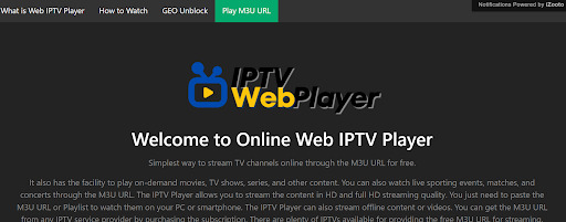web iptv player download