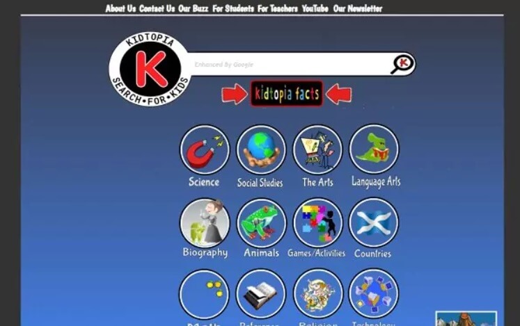 kidtopia web browser