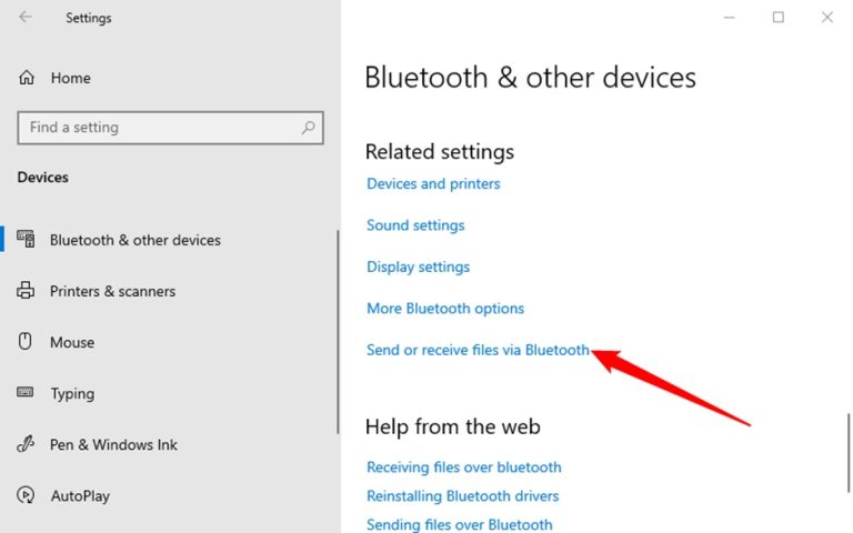 How to Share Files Over Bluetooth On Windows 11, 10 & 7 PC