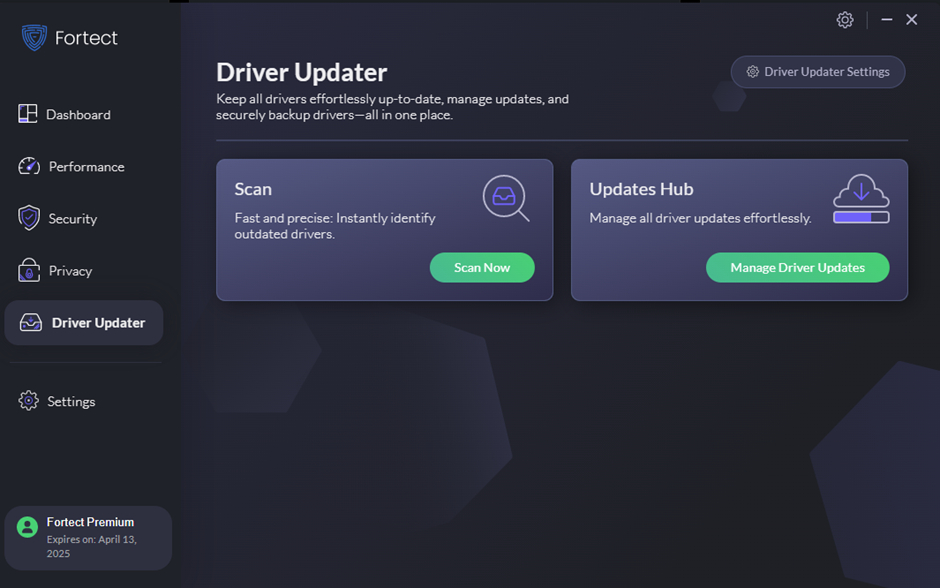 driver udpater