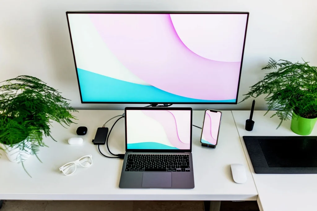 use external monitor for laptop