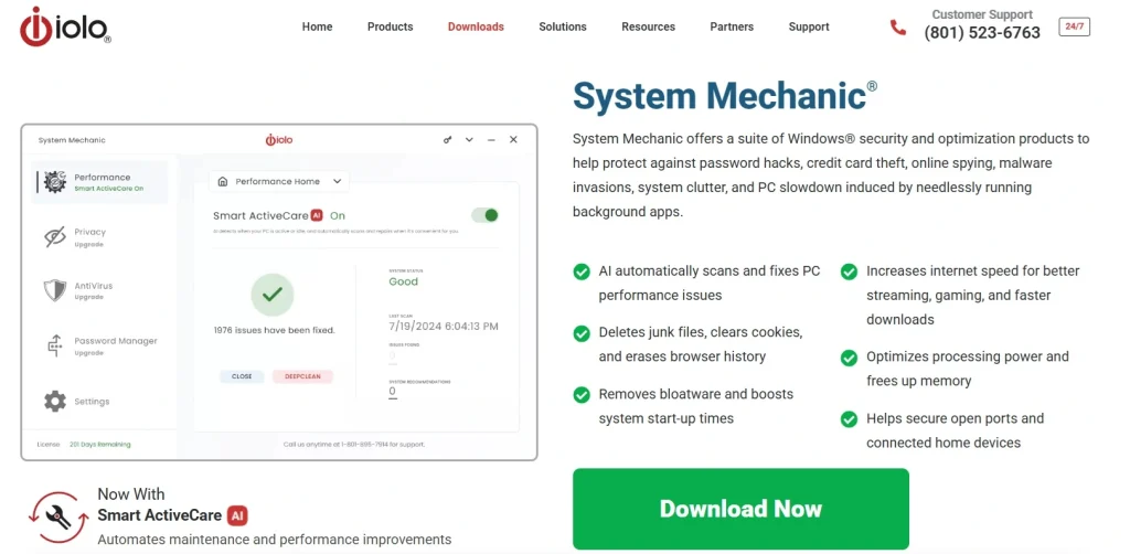 download system mechanic tool on pc