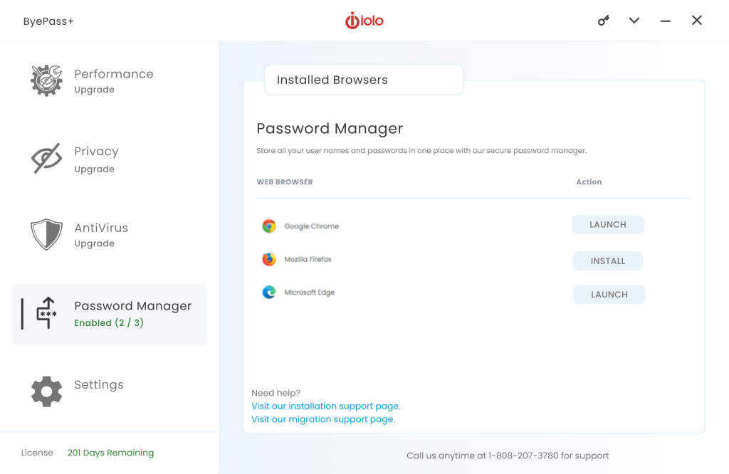 iolo system mechanic password manager 