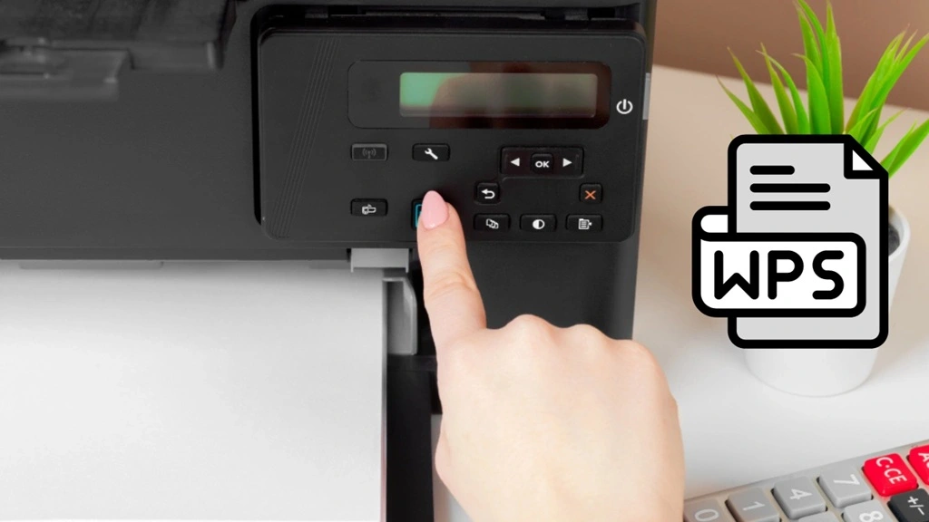 add wireless printer via wps button