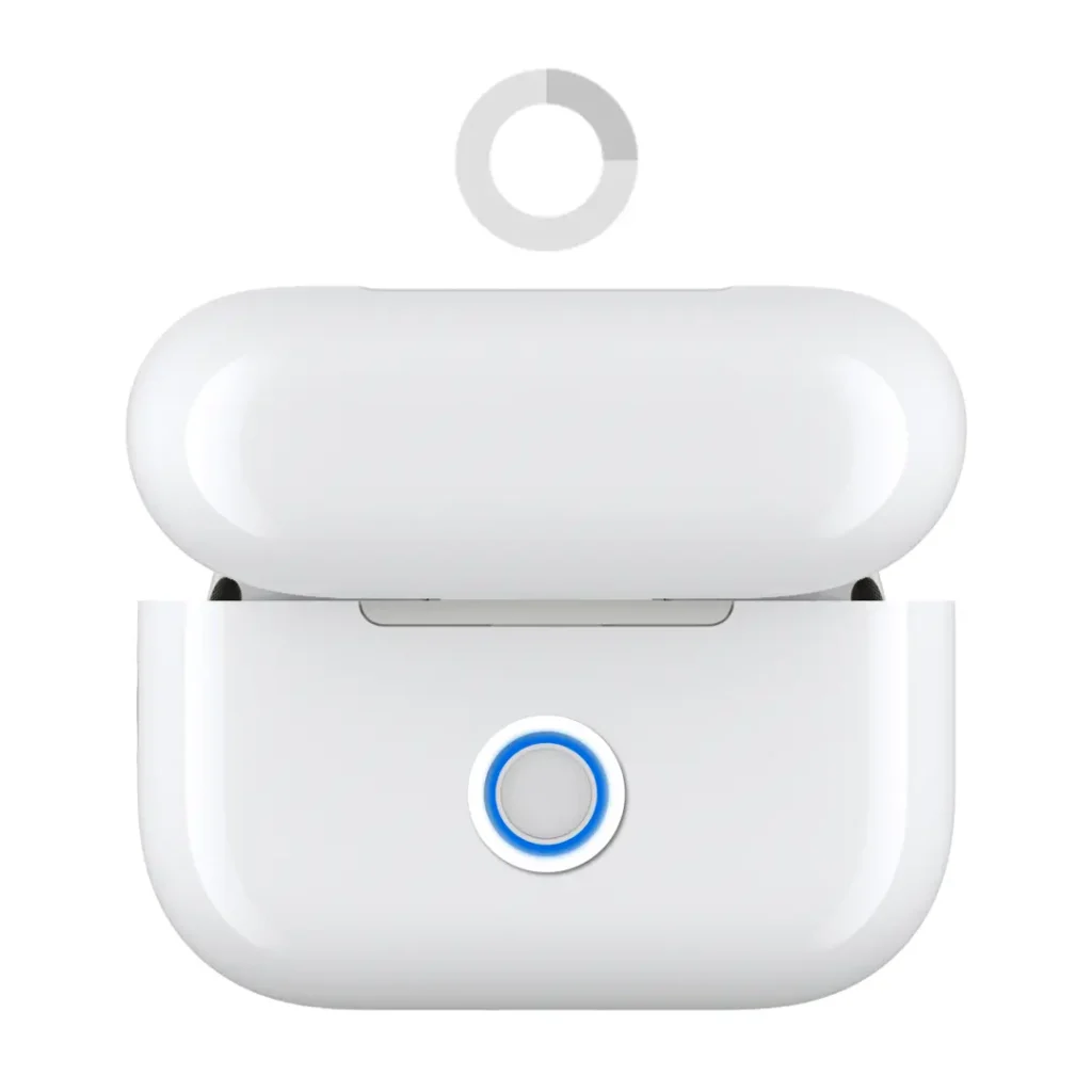 use the reset button on earbuds