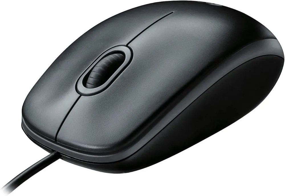 Logitech B100 wired mouse small