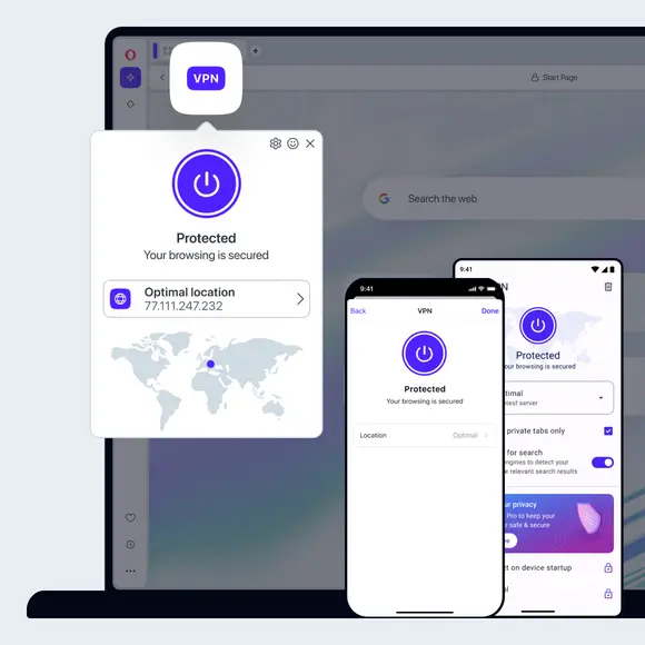 opera vpn browser