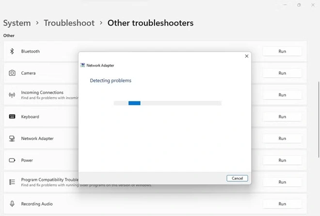 Use Windows 11 troubleshooters