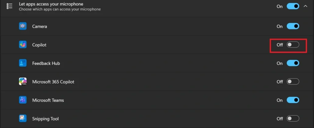 windows settings microphone settings allow access
