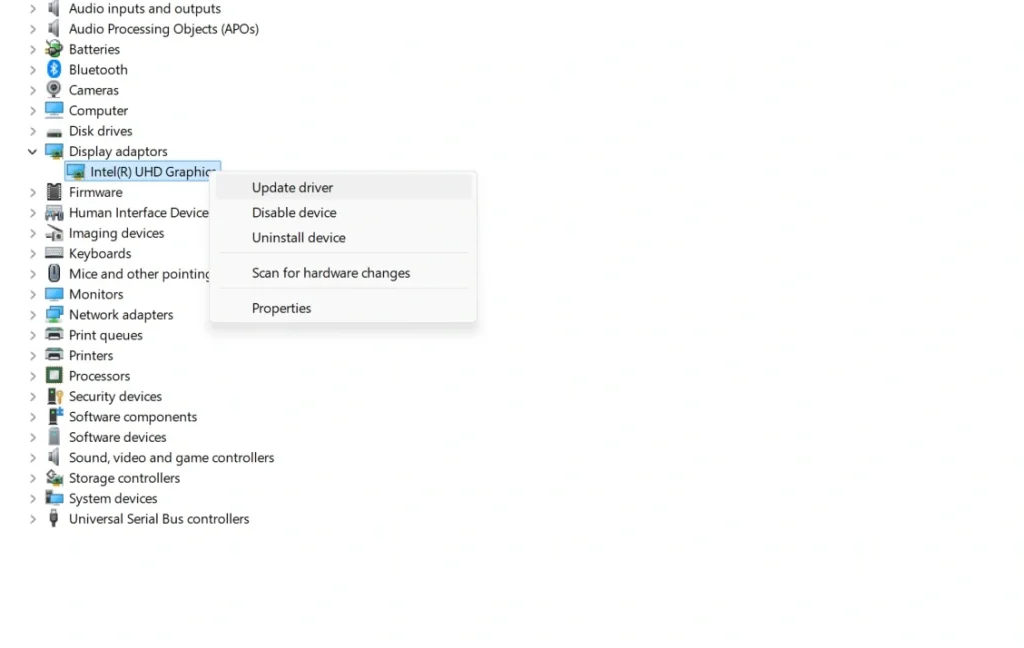update display drivers Windows 11 pc