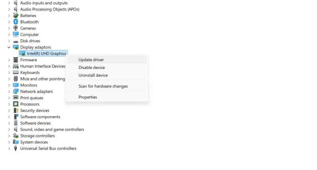update gpu drivers windows pc