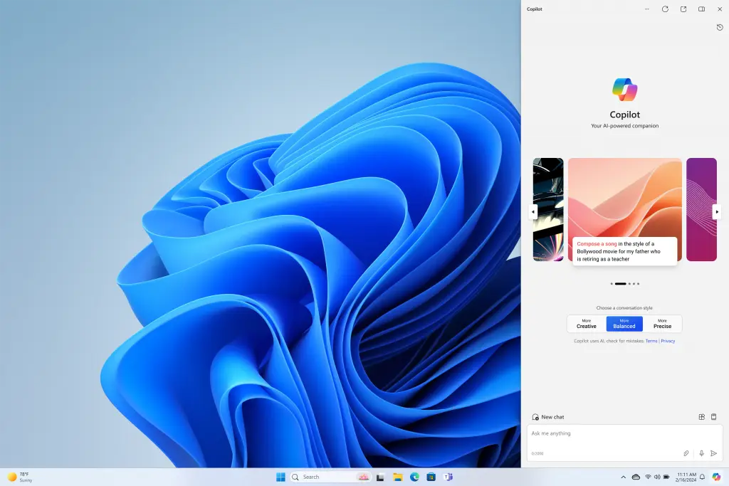 Copilot new features windows pc