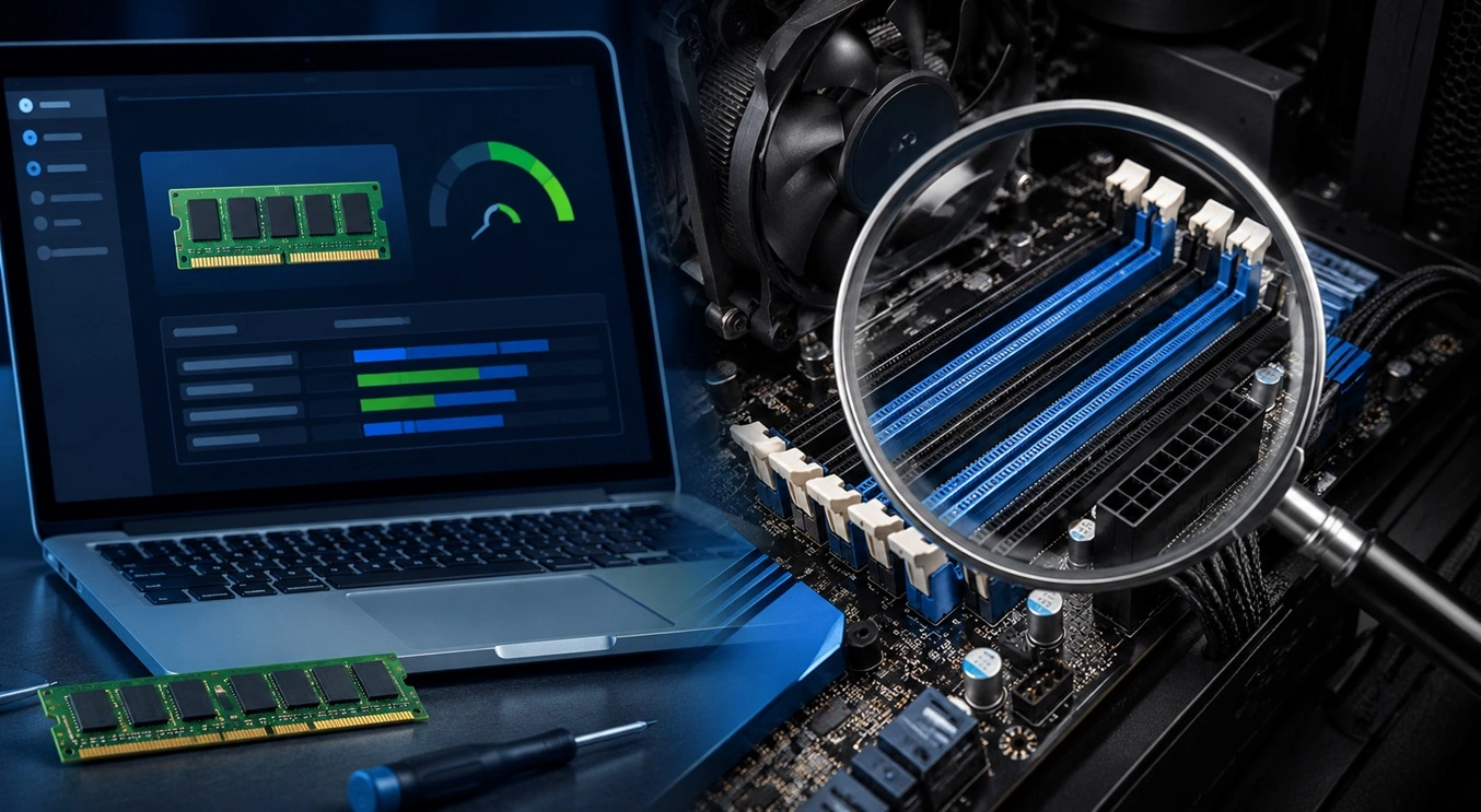 How To Check Installed RAM and RAM Slots