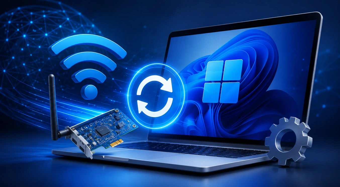 How to Update Wireless Network Driver in Windows 11 and 10