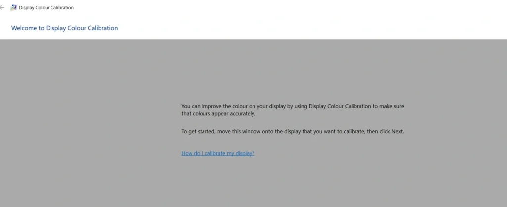 calibrate display windows 11 pc