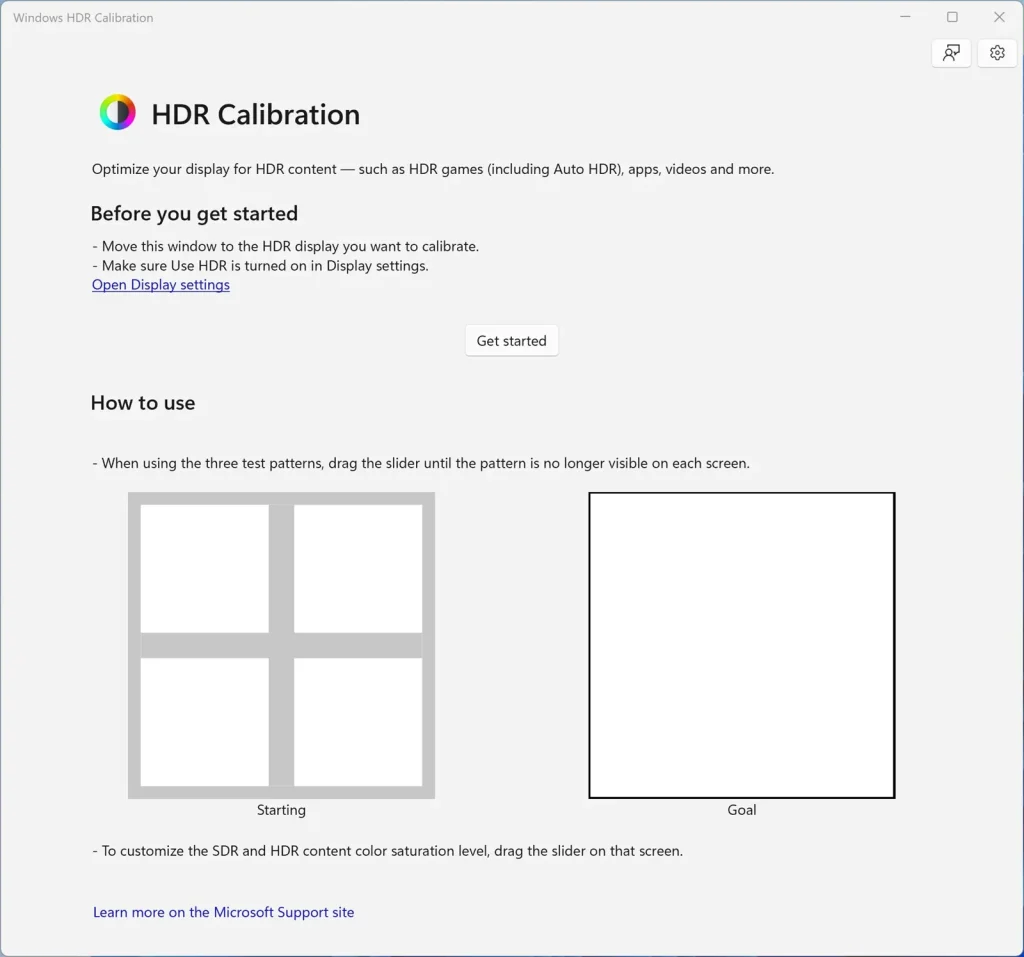 download calibration tool